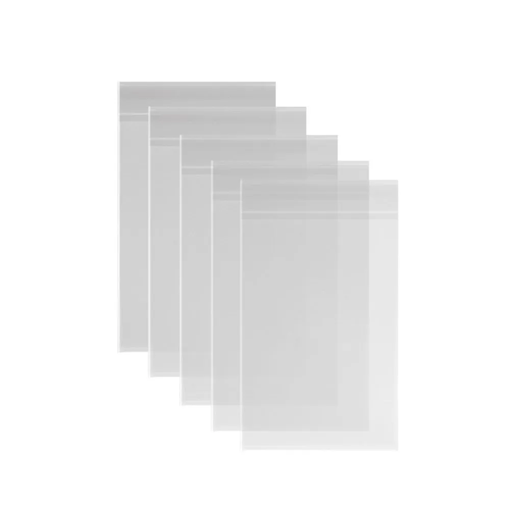 200ct Clear Plastic Bags 4x6-1.4 mils Thick Self Sealing OPP Cello Bags for Bakery Cookies Goodies Favor Decorative Wrappers (4'' x 6'')