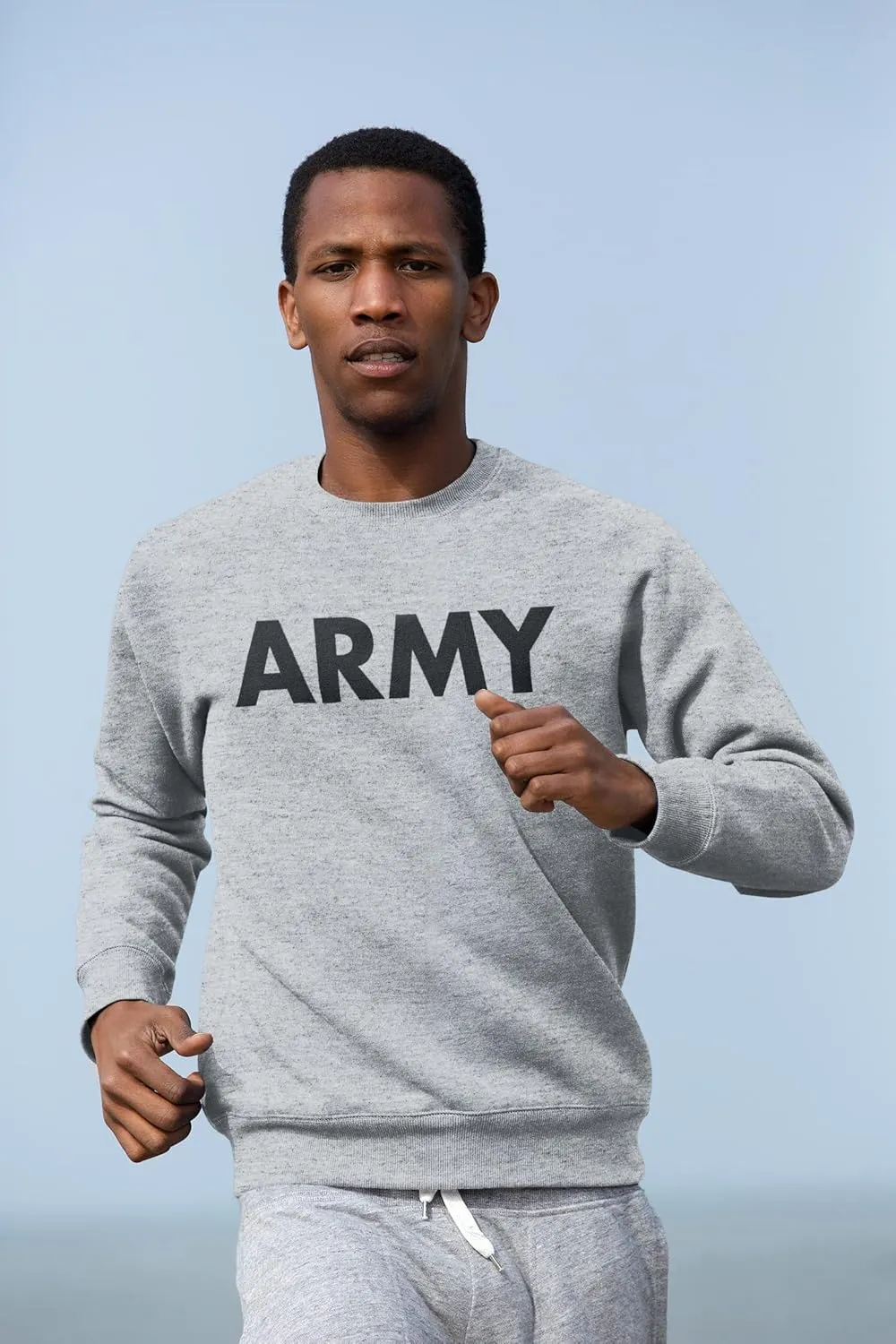 Army Sweatshirt | Military Training PT Exercise Workout Gear Veterans Service Family Support Motivation