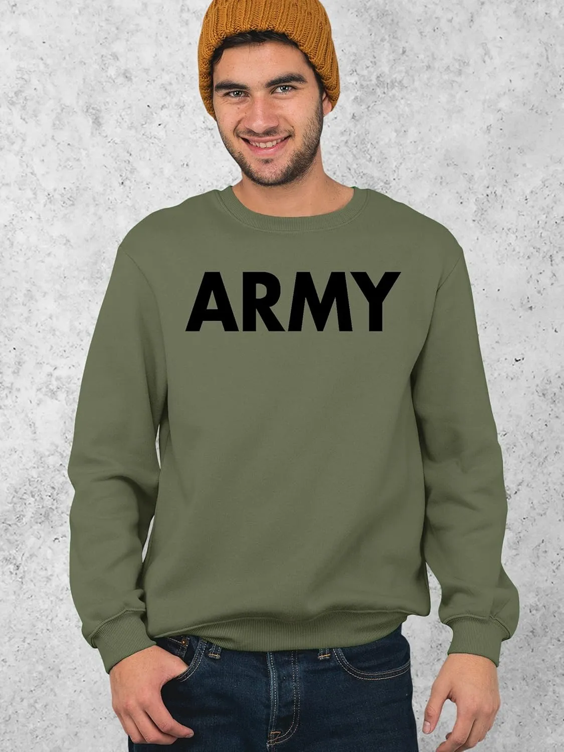 Army Sweatshirt | Military Training PT Exercise Workout Gear Veterans Service Family Support Motivation