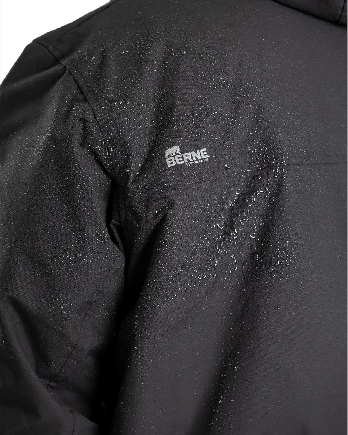 Berne Men's Coastline Waterproof Rain Jacket
