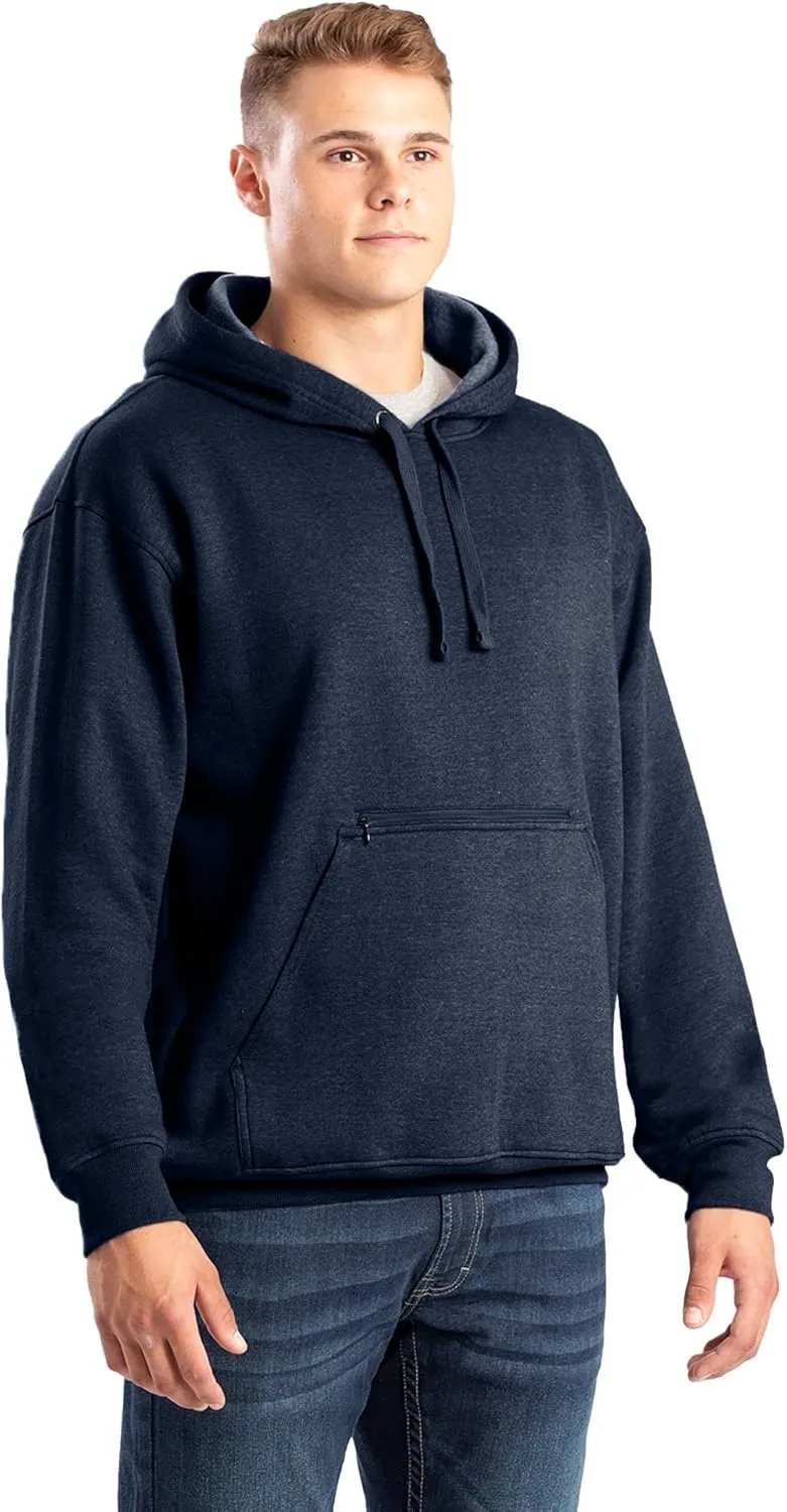 Berne Men's Heritage Zippered Pocket Hoodie Pullover Sweatshirt