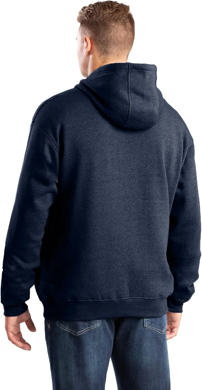 Berne Men's Heritage Zippered Pocket Hoodie Pullover Sweatshirt