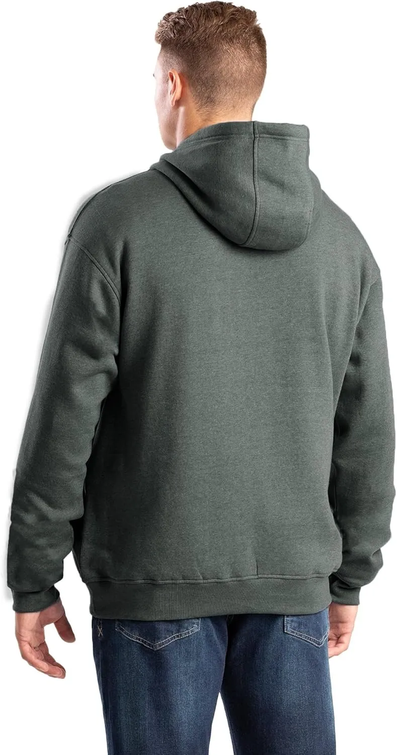Berne Men's Heritage Zippered Pocket Hoodie Pullover Sweatshirt