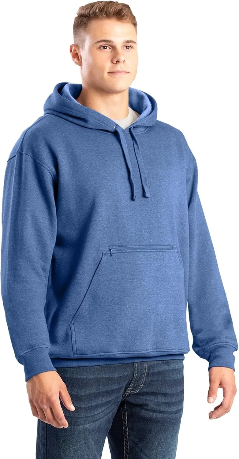 Berne Men's Heritage Zippered Pocket Hoodie Pullover Sweatshirt