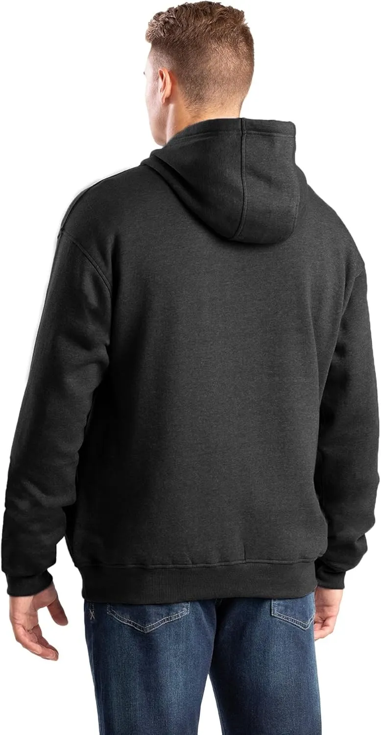 Berne Men's Heritage Zippered Pocket Hoodie Pullover Sweatshirt