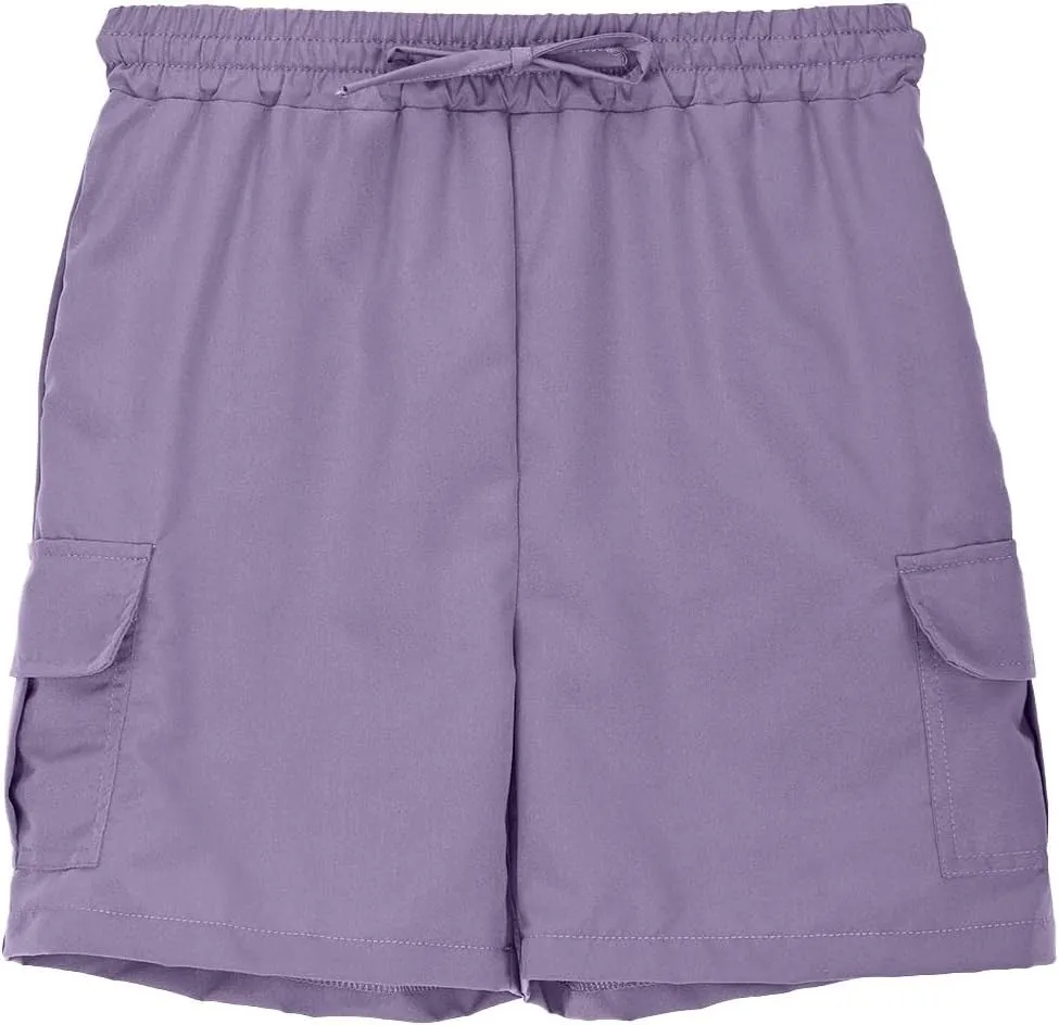 Boys' Pull on Cargo Shorts School Uniform Khaki Athletic Shorts for Boys Quick Dry Cargo Hiking Pants Baggy Sweatpants