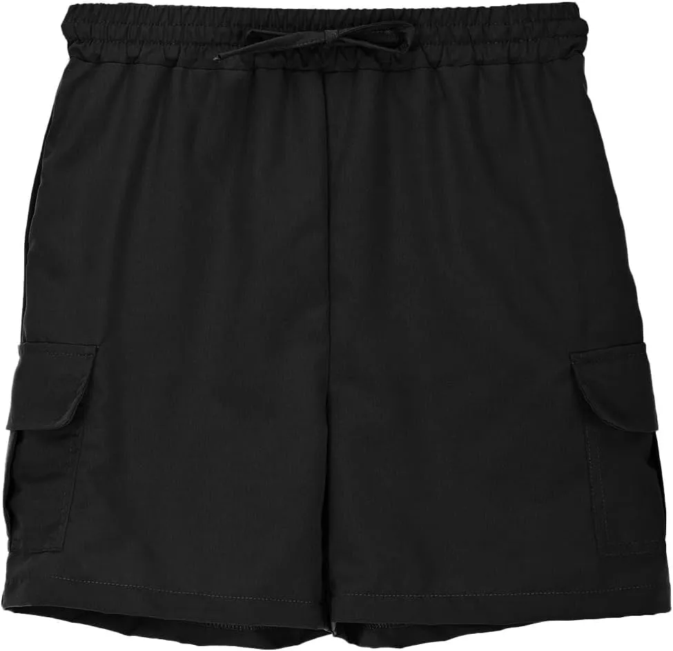 Boys' Pull on Cargo Shorts School Uniform Khaki Athletic Shorts for Boys Quick Dry Cargo Hiking Pants Baggy Sweatpants