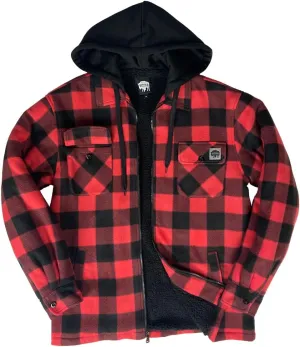 Buffalo Outdoors® Workwear Sherpa Lined Hooded Fleece