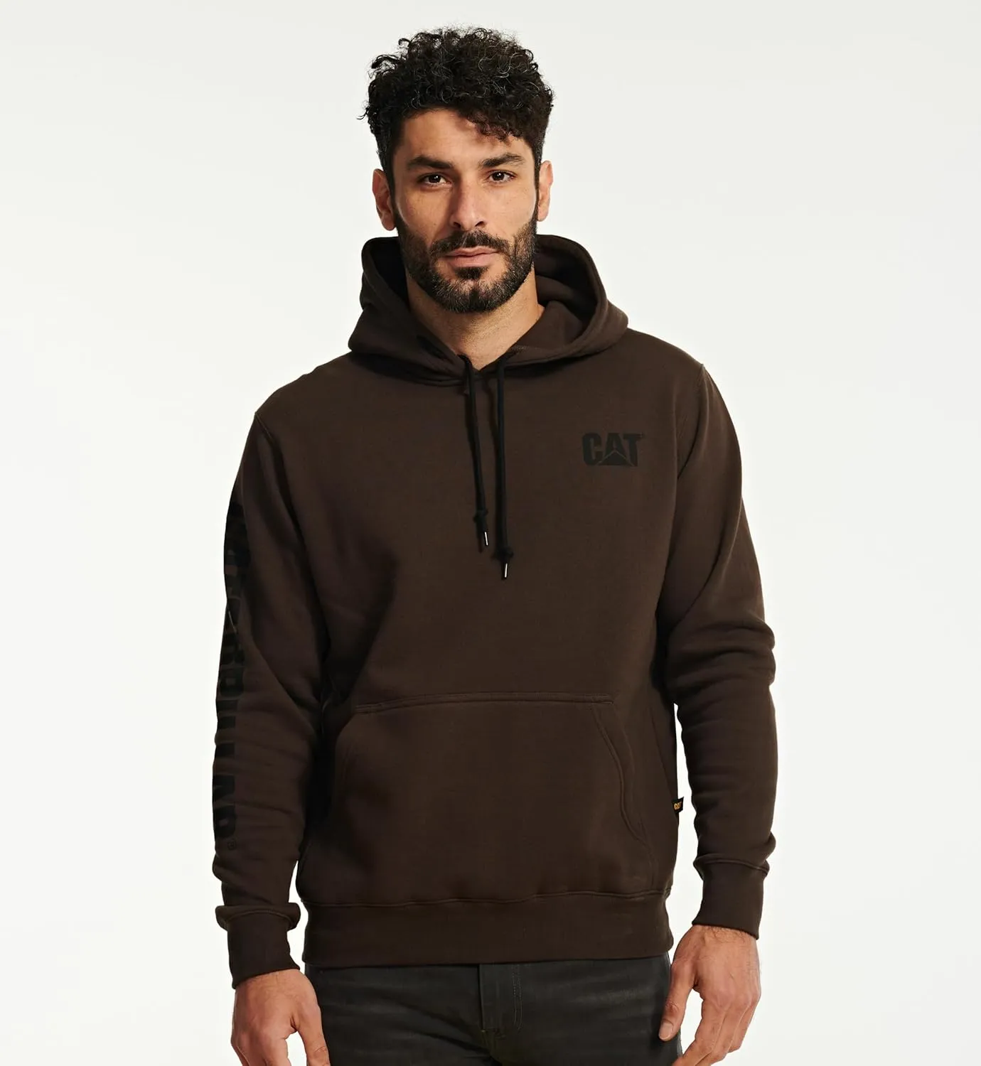 CAT Workwear Men's Caterpillar Trademark Banner Hoodie