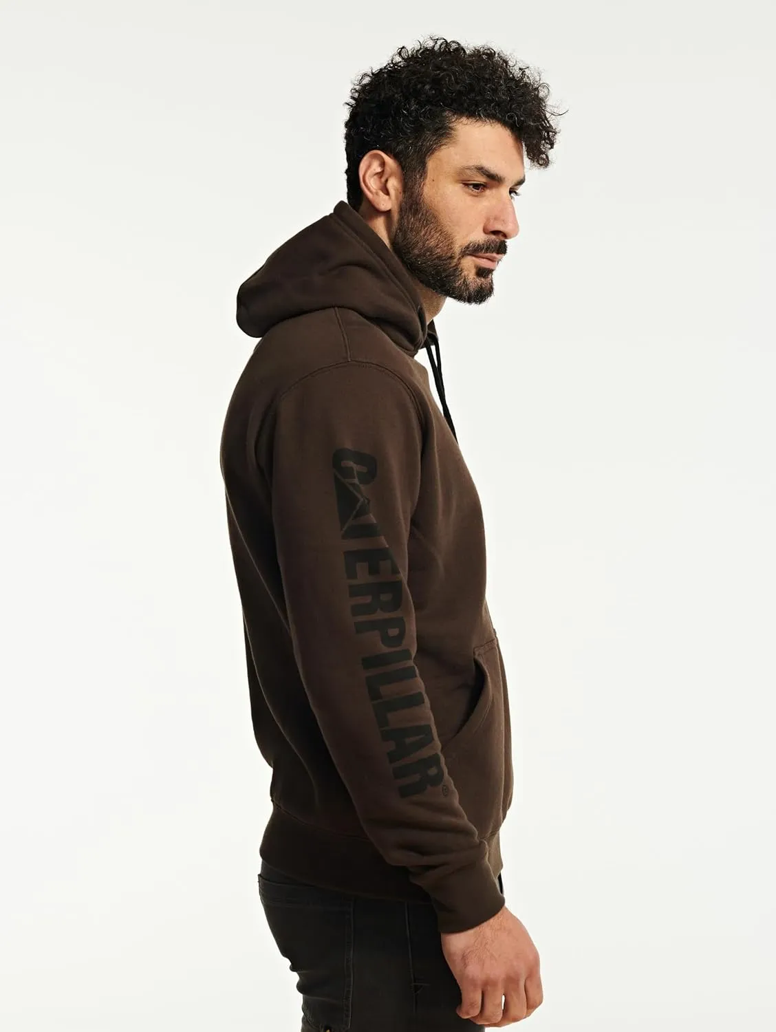 CAT Workwear Men's Caterpillar Trademark Banner Hoodie