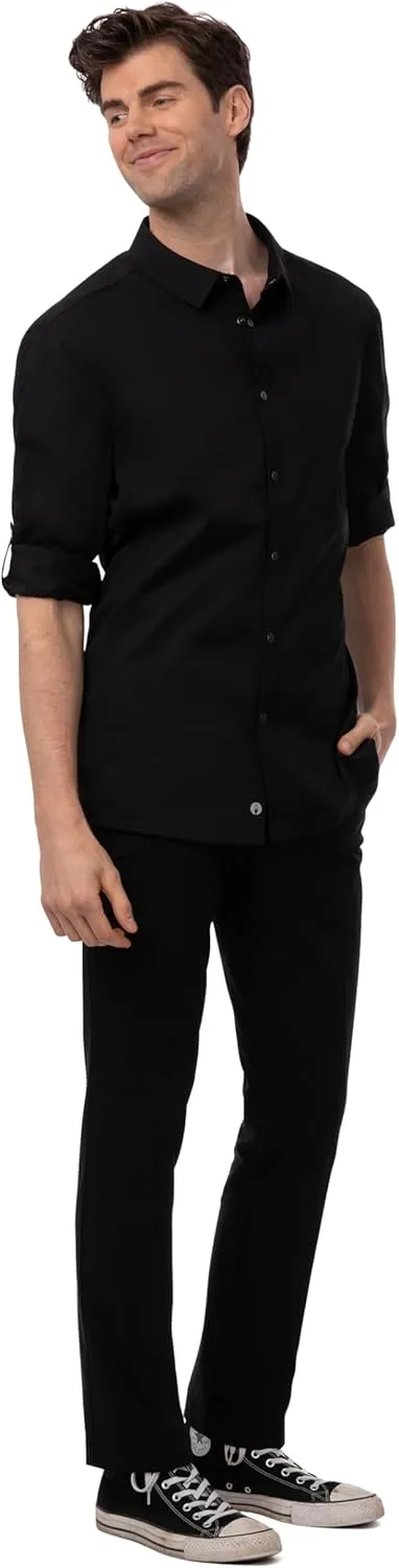 Chef Works Men's Seville Shirt with Mesh Panels