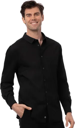 Chef Works Men's Seville Shirt with Mesh Panels