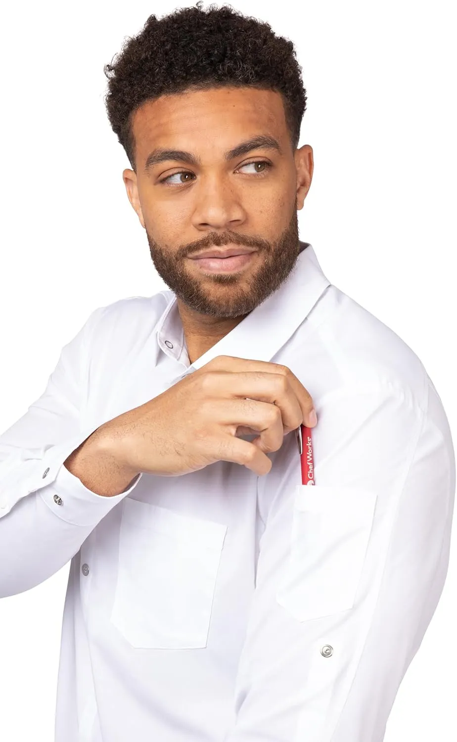 Chef Works Men's Seville Shirt with Mesh Panels