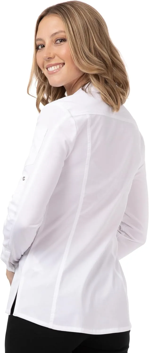 Chef Works Women's Seville Shirt with Mesh Panels