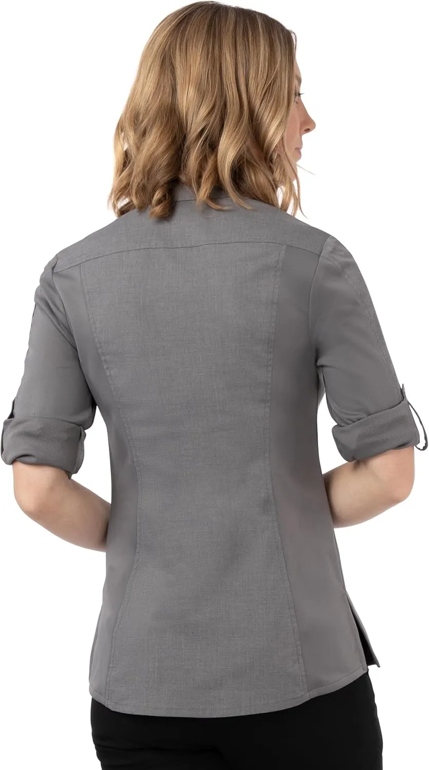 Chef Works Women's Seville Shirt with Mesh Panels