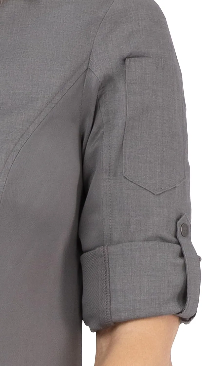 Chef Works Women's Seville Shirt with Mesh Panels
