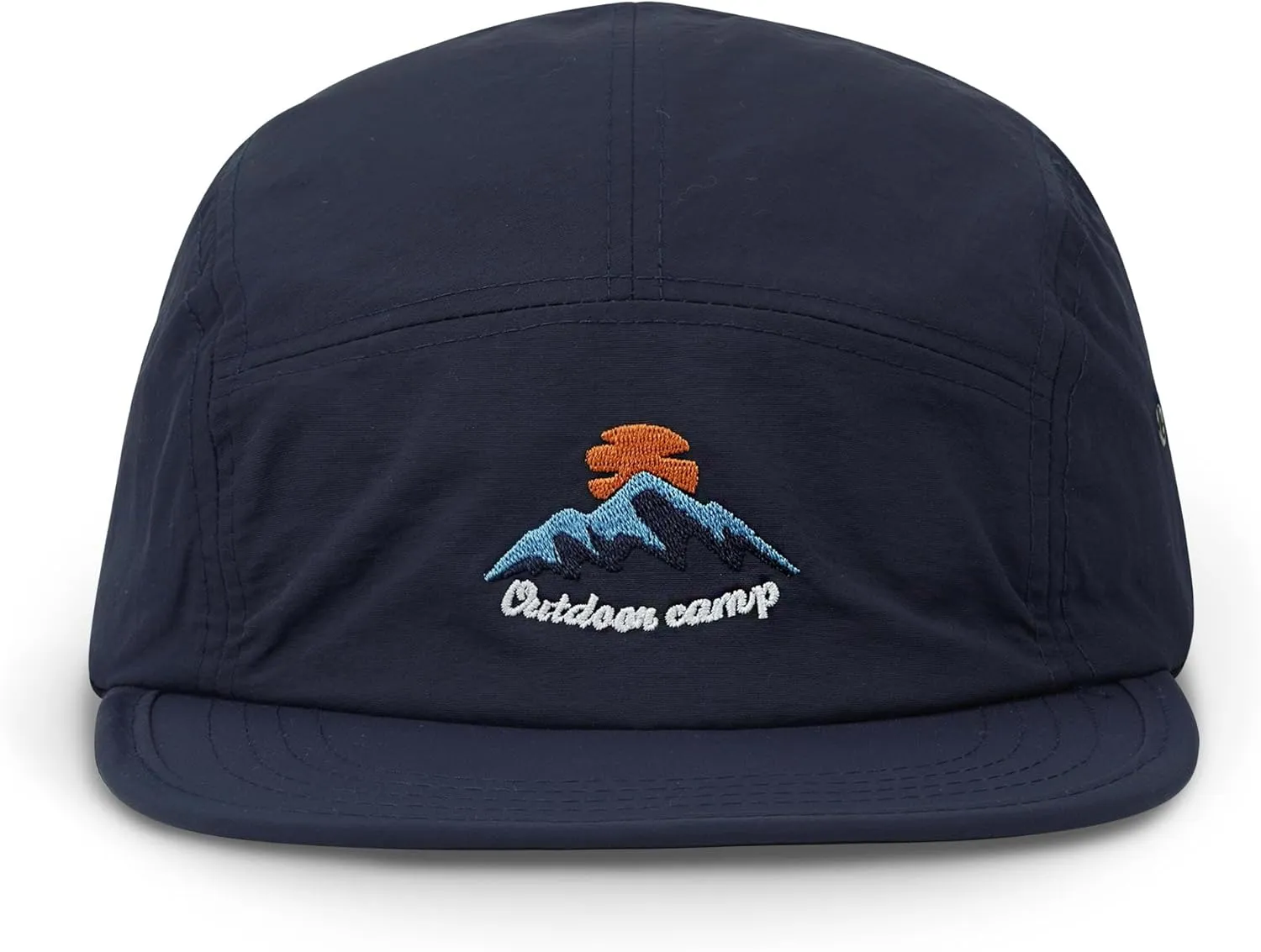 Croogo 5 Panel Baseball Cap Flat Brim Hats for Men Urban Street Camper Hats Waterproof Dad Hat Trucker Umpire Sun Caps