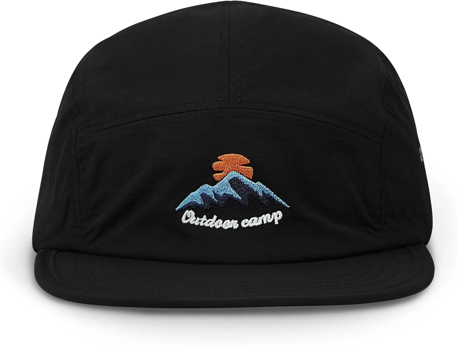 Croogo 5 Panel Baseball Cap Flat Brim Hats for Men Urban Street Camper Hats Waterproof Dad Hat Trucker Umpire Sun Caps