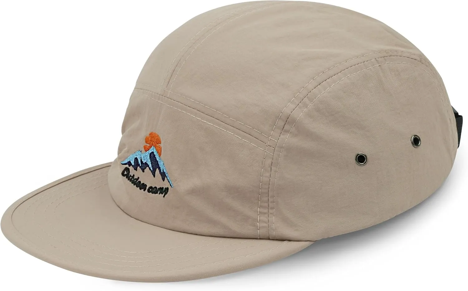 Croogo 5 Panel Baseball Cap Flat Brim Hats for Men Urban Street Camper Hats Waterproof Dad Hat Trucker Umpire Sun Caps
