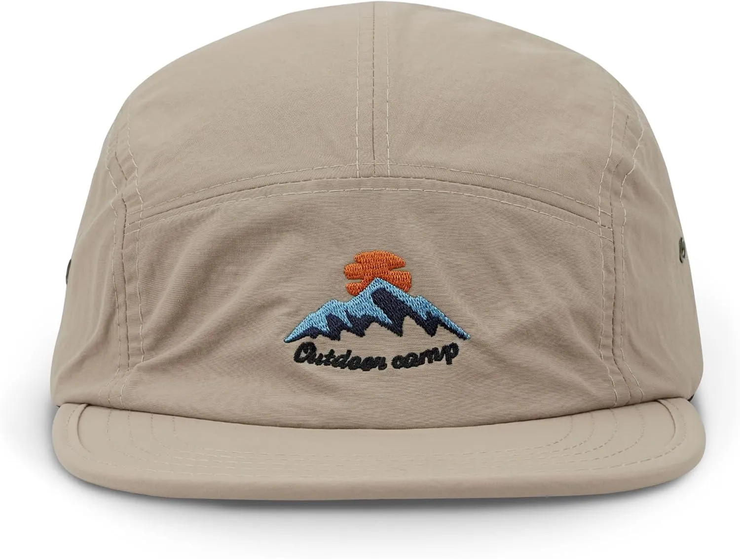 Croogo 5 Panel Baseball Cap Flat Brim Hats for Men Urban Street Camper Hats Waterproof Dad Hat Trucker Umpire Sun Caps
