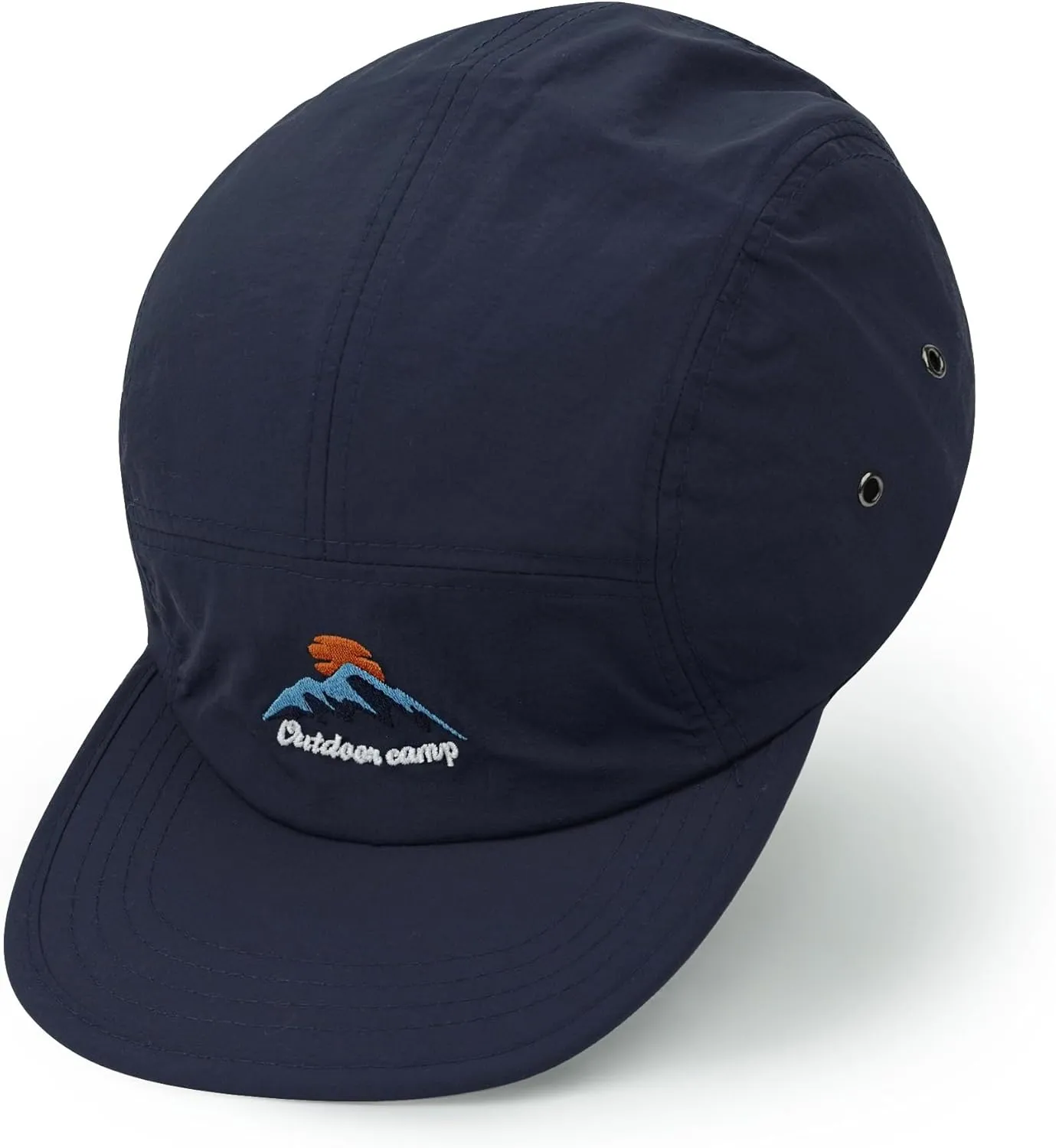 Croogo 5 Panel Baseball Cap Flat Brim Hats for Men Urban Street Camper Hats Waterproof Dad Hat Trucker Umpire Sun Caps