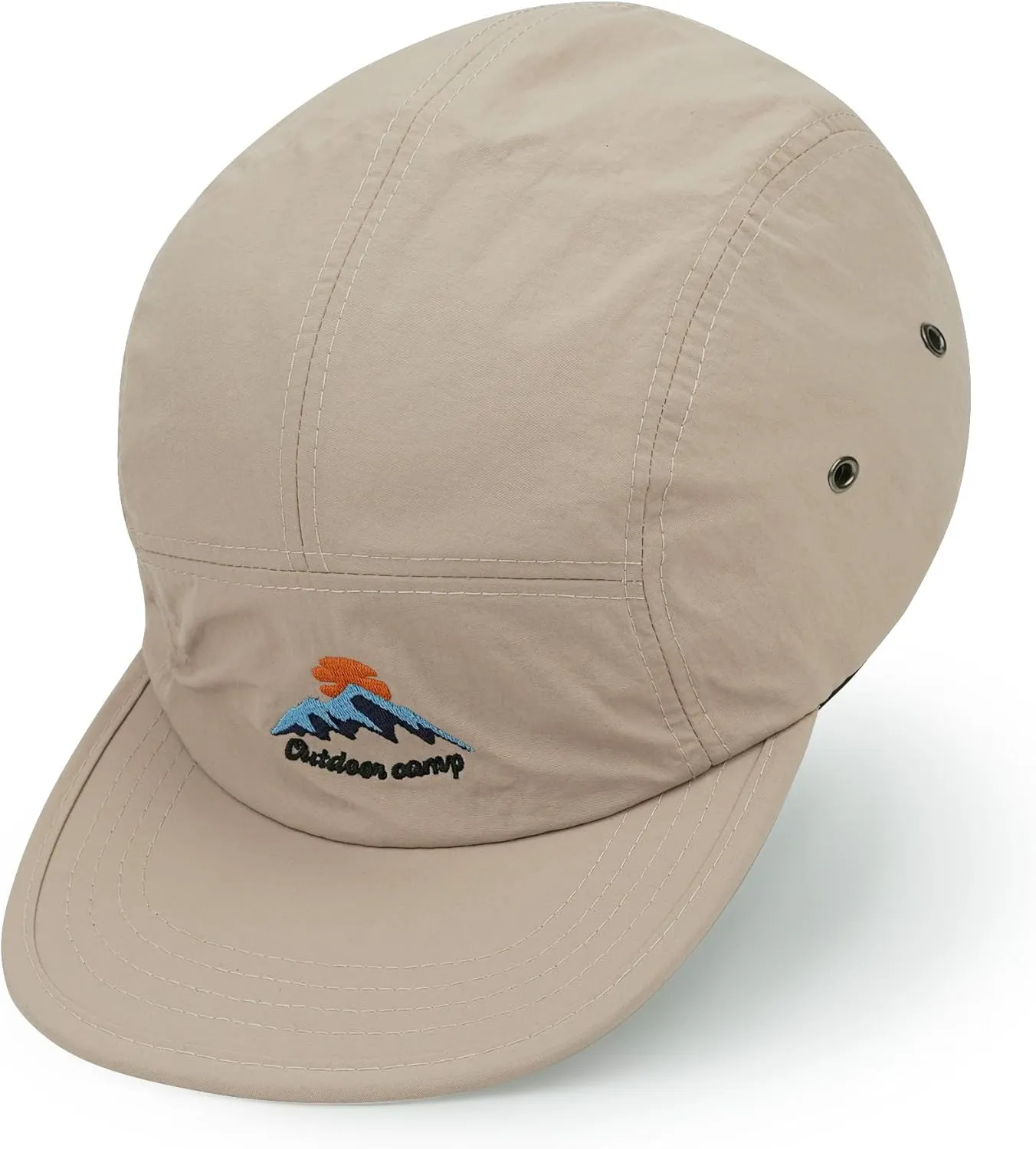 Croogo 5 Panel Baseball Cap Flat Brim Hats for Men Urban Street Camper Hats Waterproof Dad Hat Trucker Umpire Sun Caps