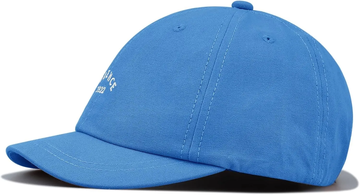 Croogo Soft Top Short Brim Baseball Cap Polo Style Dad Hat Adjustable Solid Color Trucker Cap for Men Women