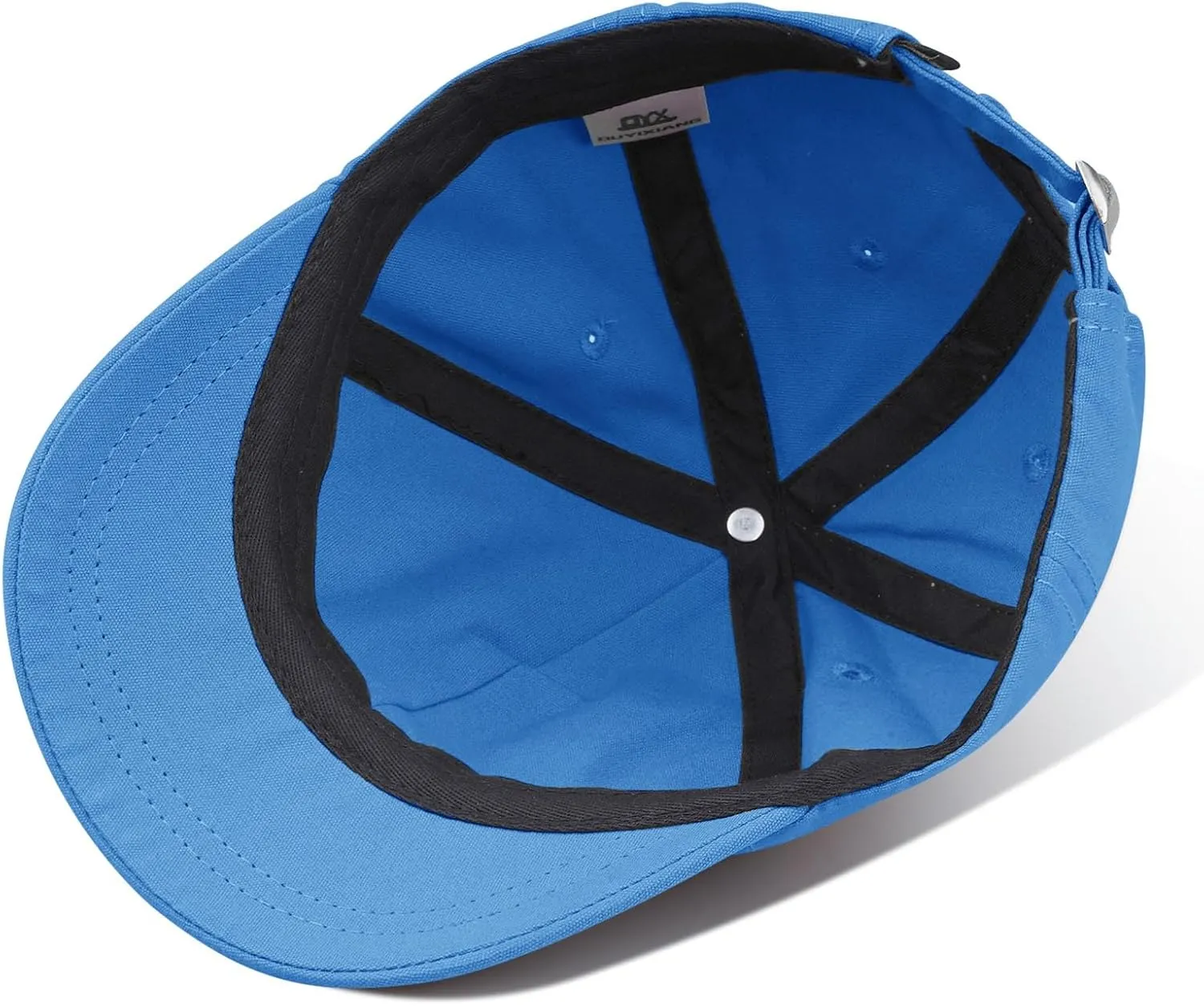 Croogo Soft Top Short Brim Baseball Cap Polo Style Dad Hat Adjustable Solid Color Trucker Cap for Men Women