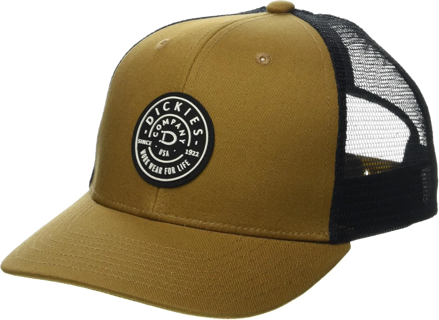 Dickies mens Low Pro Workwear Patch Trucker Hat