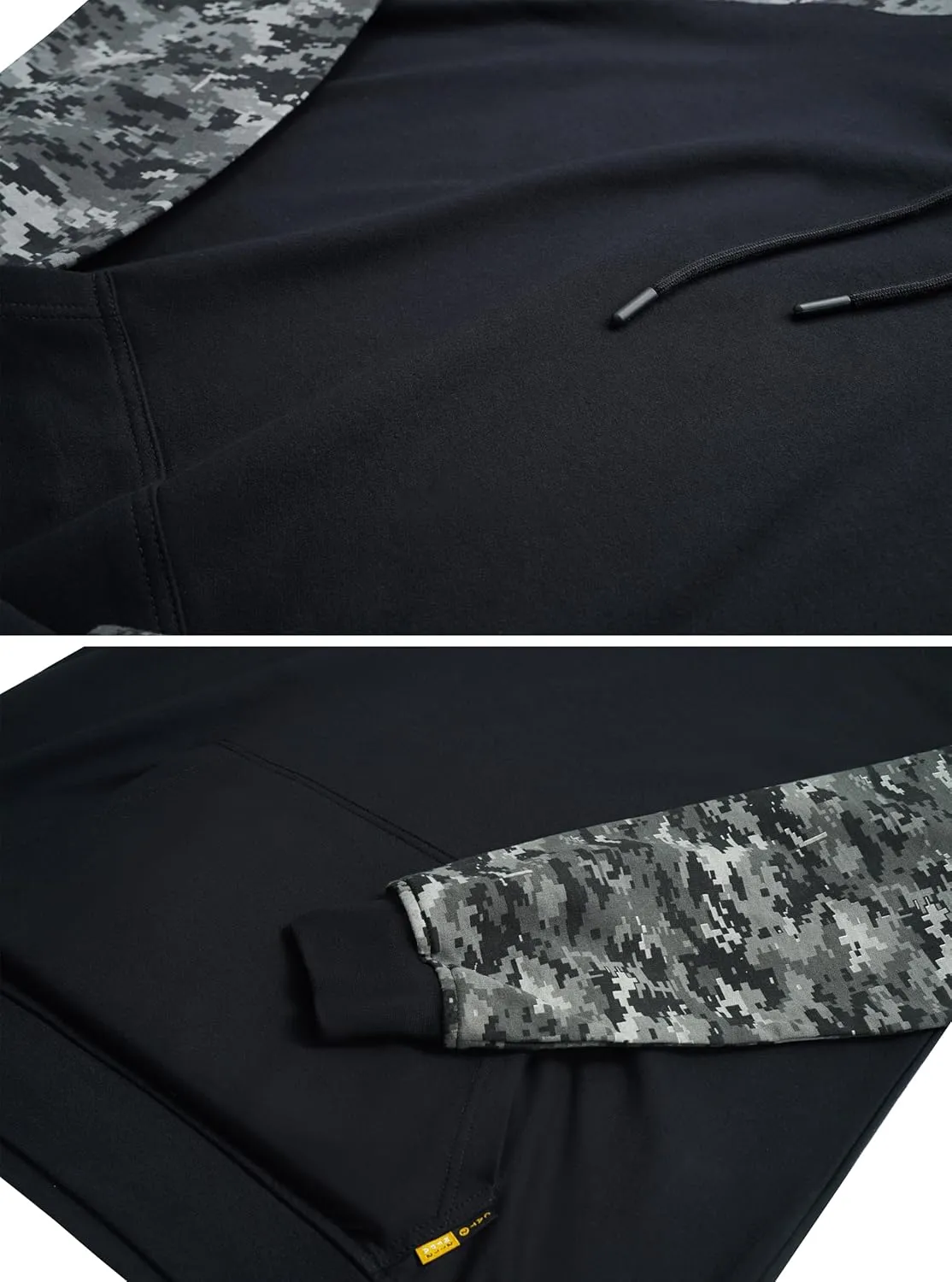 FR Hoodie for Men NFPA2112 CAT2 7.5oz Flame Resistant Pullover 100% Cotton Graphic FR Sweatshirt