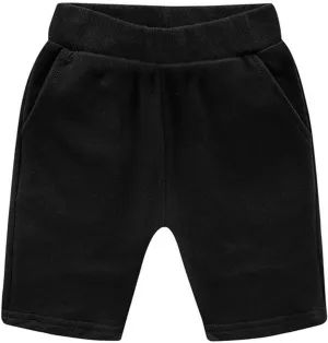 Girls Boys Basketball Shorts Solid Toddler Cotton Athletic Running Shorts Quick Dry Pull On Jogger Bottoms Pants