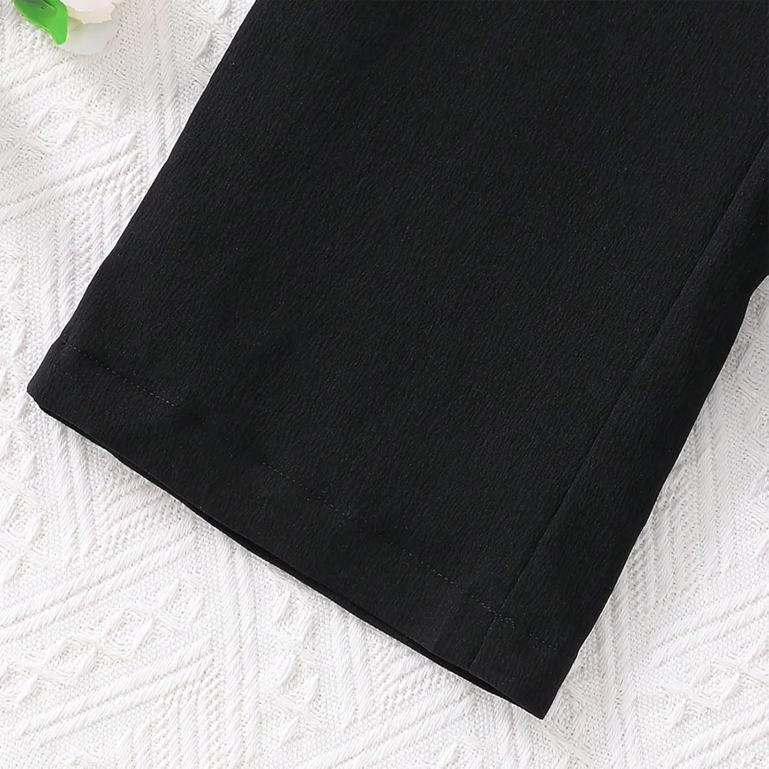 Girls Dress Pants Wide Leg Pants Lightweight Casual Elastic High Waist Straight Leg Loose Toddler Girl Fall Outfits