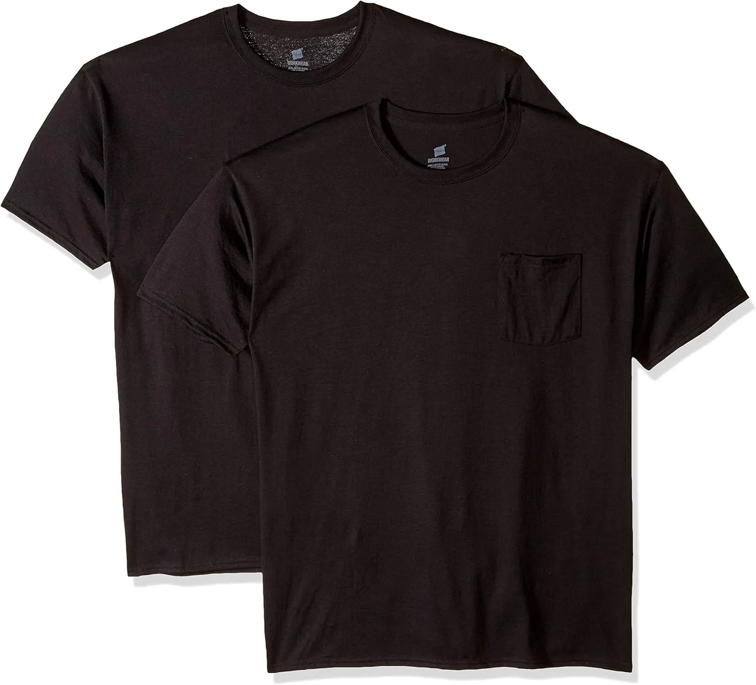 Hanes Men's Workwear Short Sleeve Tee (2-Pack)