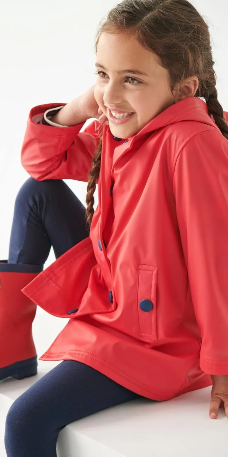Hatley Kids Button-up Rain Jacket