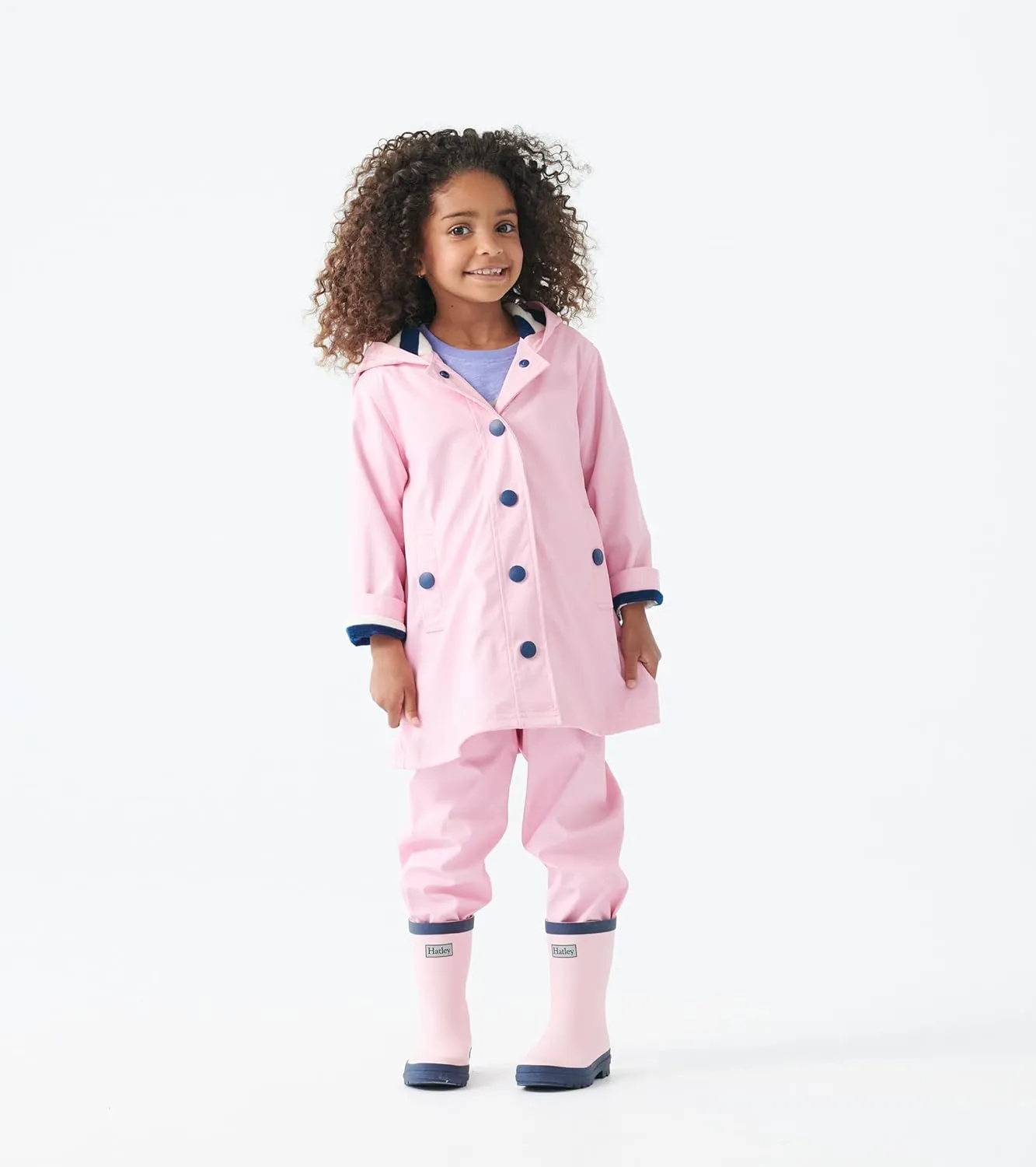 Hatley Kids Button-up Rain Jacket