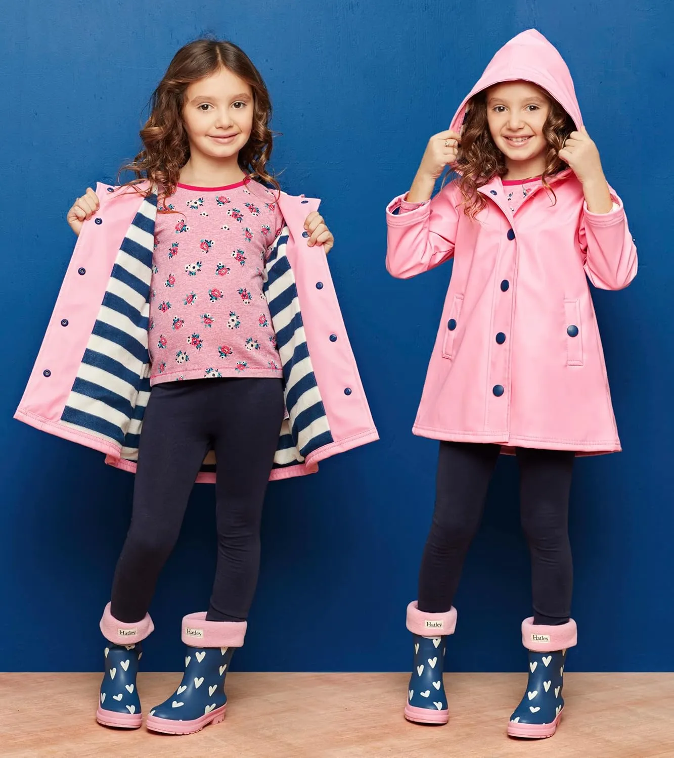 Hatley Kids Button-up Rain Jacket