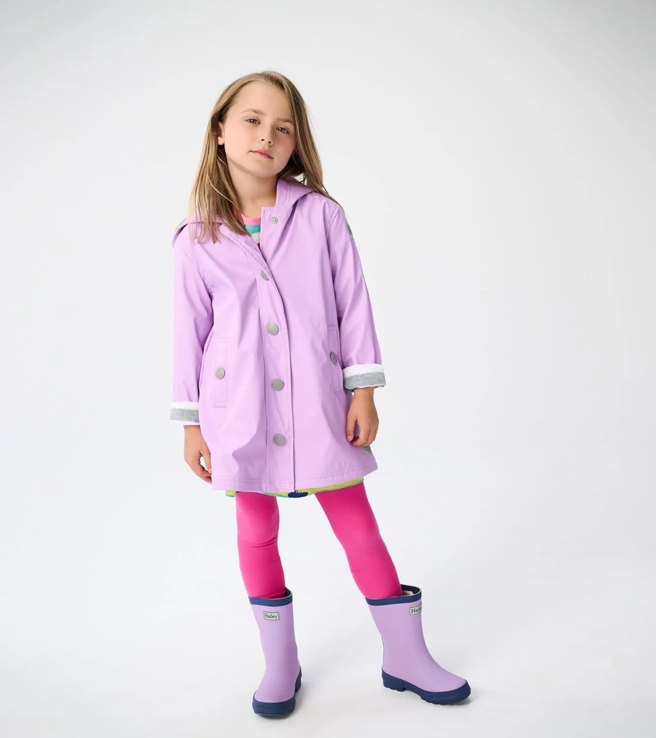 Hatley Kids Button-up Rain Jacket