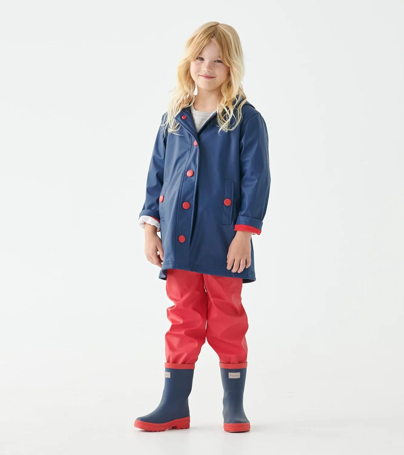 Hatley Kids Button-up Rain Jacket
