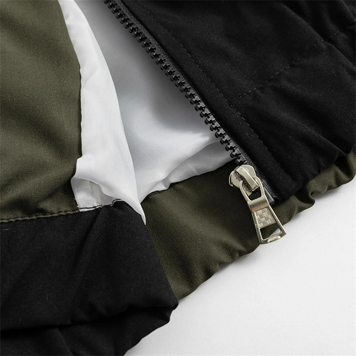 JEShifangjiusu Men'S Lightweight Windbreaker Breathable Hooded Jacket For Outdoors Casual Drawstring Zip Jackets With Hood