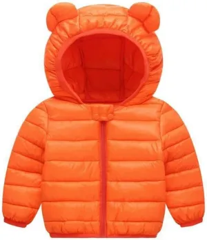 Kids Boys Girls Winter Puffer Jacket Hooded Kids Waterproof Packable Soft Coat Warm Thick Down Coats Outwear