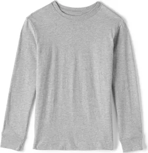 Lands' End School Uniform Boys Long Sleeve Essential T-Shirt