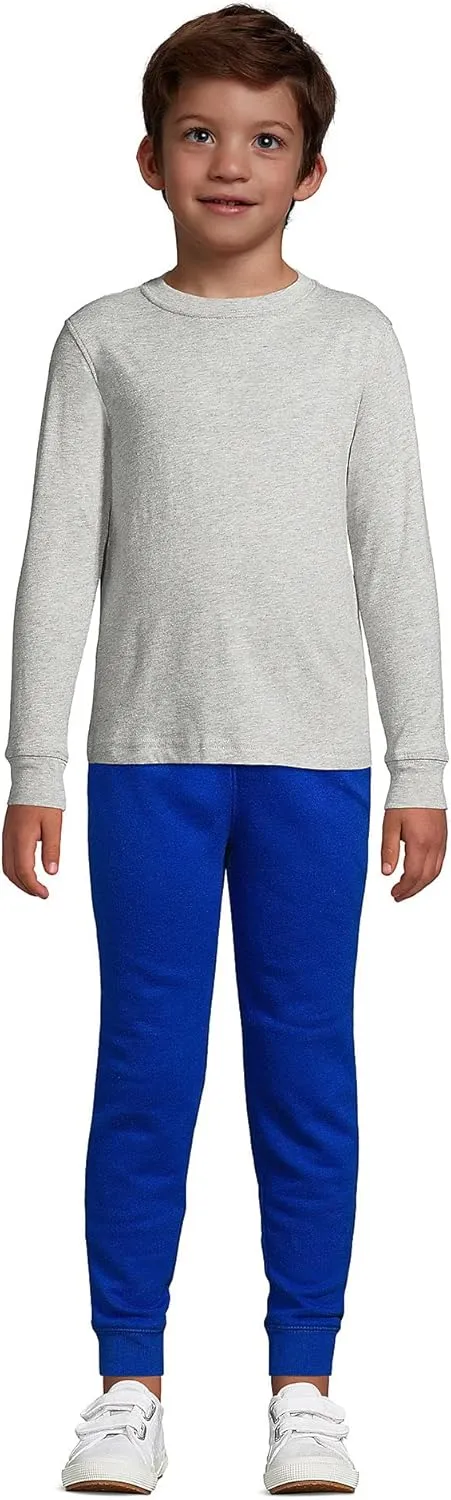Lands' End School Uniform Boys Long Sleeve Essential T-Shirt