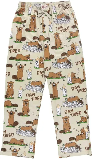 Lazy One Funny Ocean Pajama Pants For Men, Men's Separate Bottoms, Lounge Pants, Fishing PJs