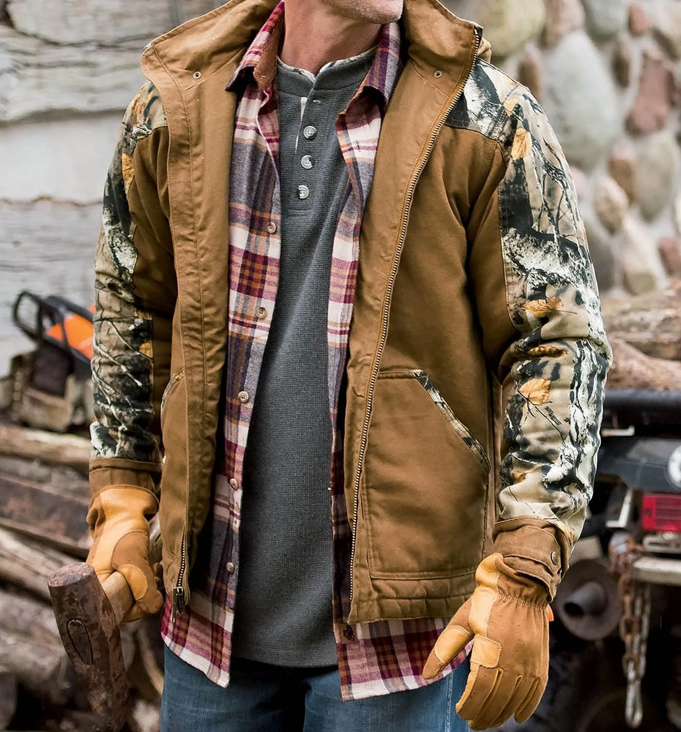 Legendary Whitetails Men's Canvas Cross Trail Workwear Coat