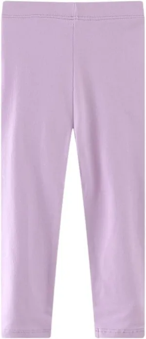 Little Girls Leggings for Kids High Waist Stretch Athletic Dance Yoga Pants Toddler Solid Comfy Leggings Bottoms