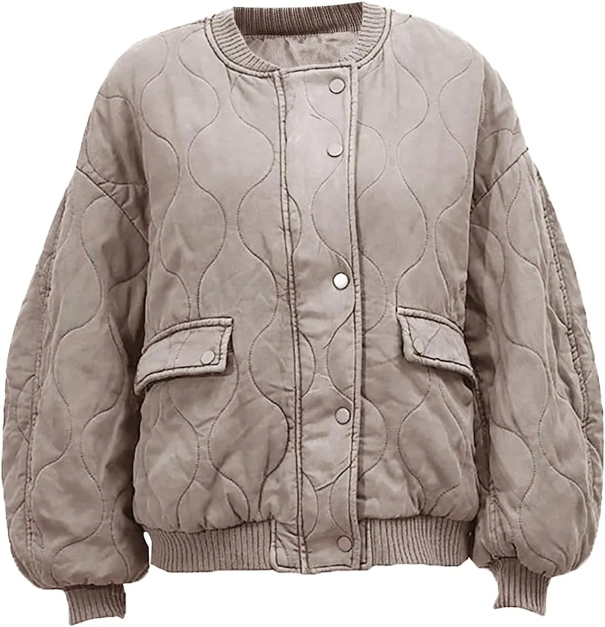 Long Length Bubble Puffer Parka Cotton Jacket Loose Pocket Cotton Jacket Womens Long Maxi Puffer Coat Down Jacket
