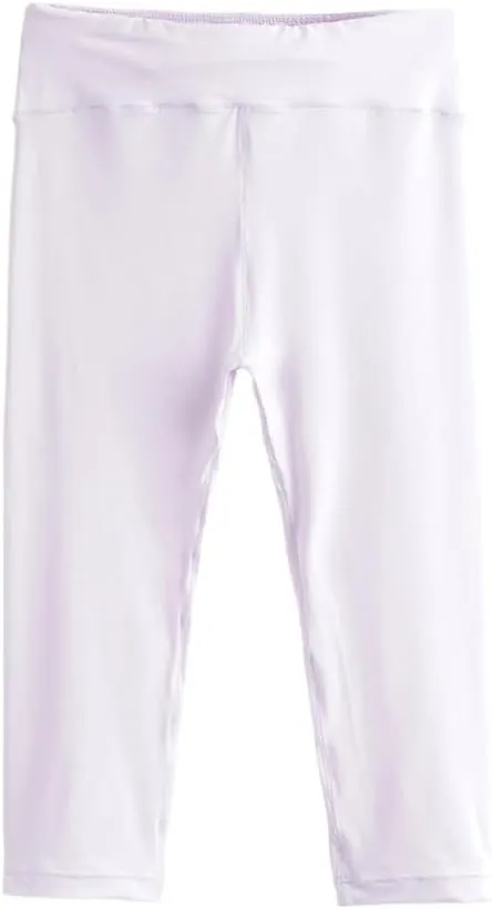 marc & janie Girls Summer Thin Stretch Yoga Pants Sun Protection Kids Athletic Leggings Soft Bottoms 240290 Pink