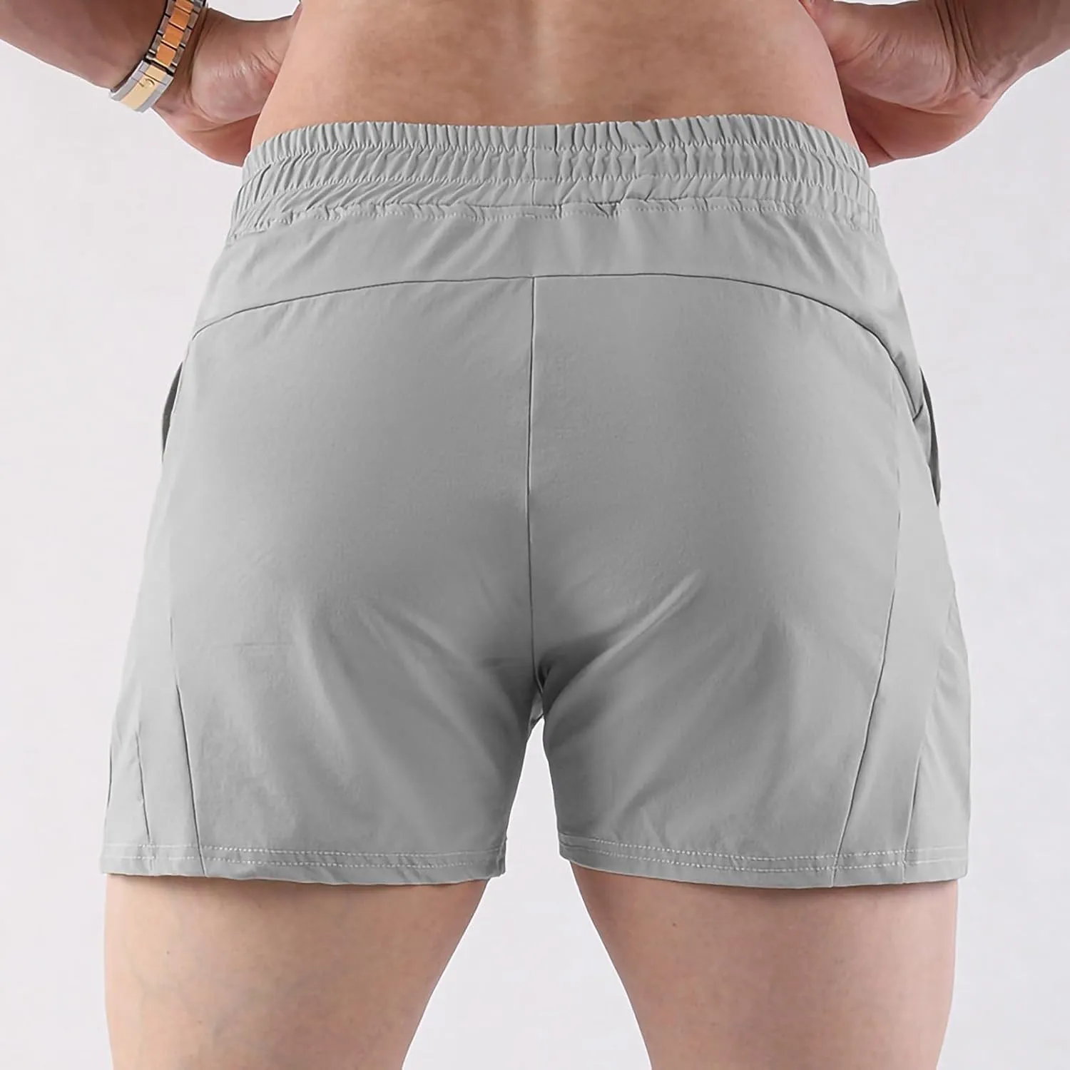 Mens Shorts Athletic Quick Dry 3 Inch Running Shorts Gym Jogging Shorts Moisture Wicking Elastic Waist with Pocket M-3XL
