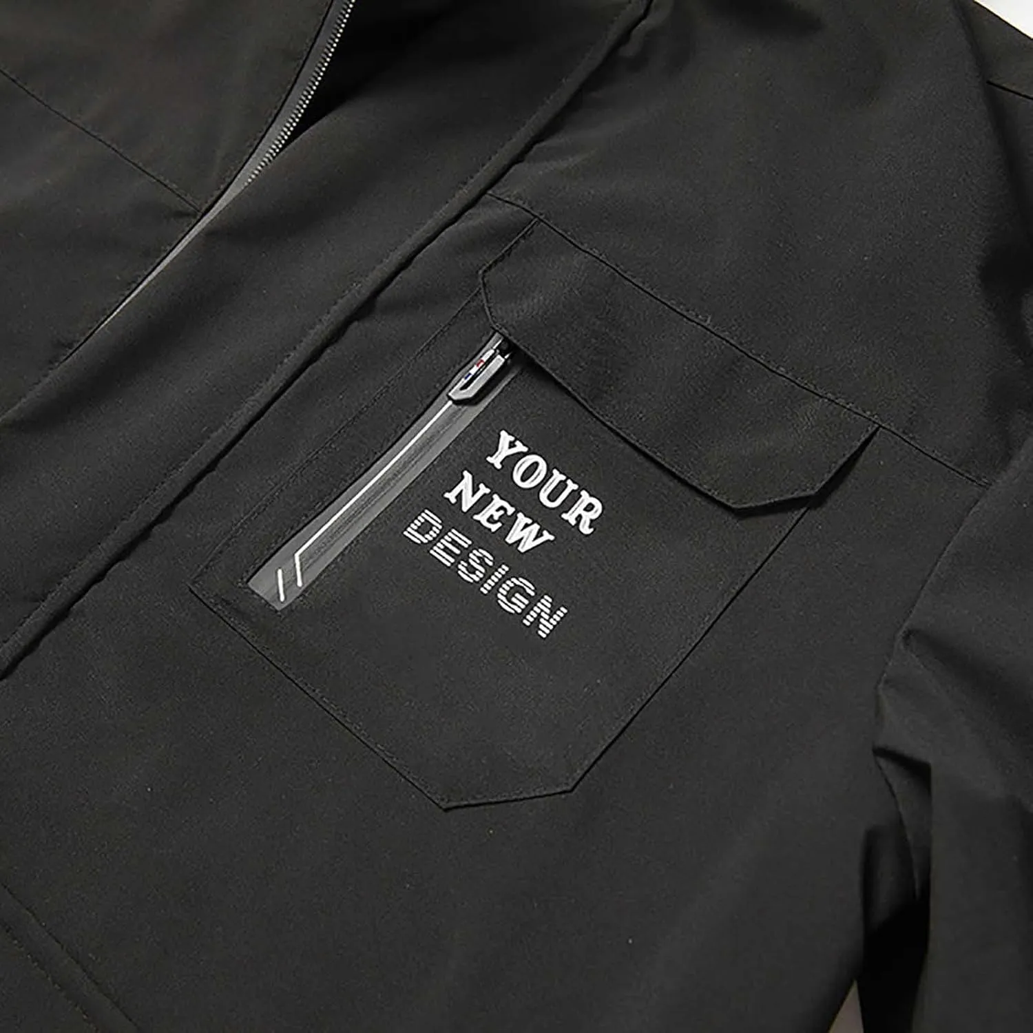 Men's Winter Coats Oversized Solid Color Pullover Hooded Jackets Baggy Warm Full Zip Button Down Jackets with Pockets