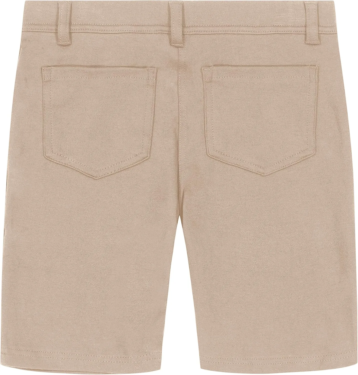 Nautica Girls' School Uniform Bermuda Shorts, Pull-on Fit, Stretchy Material, Functional Pockets